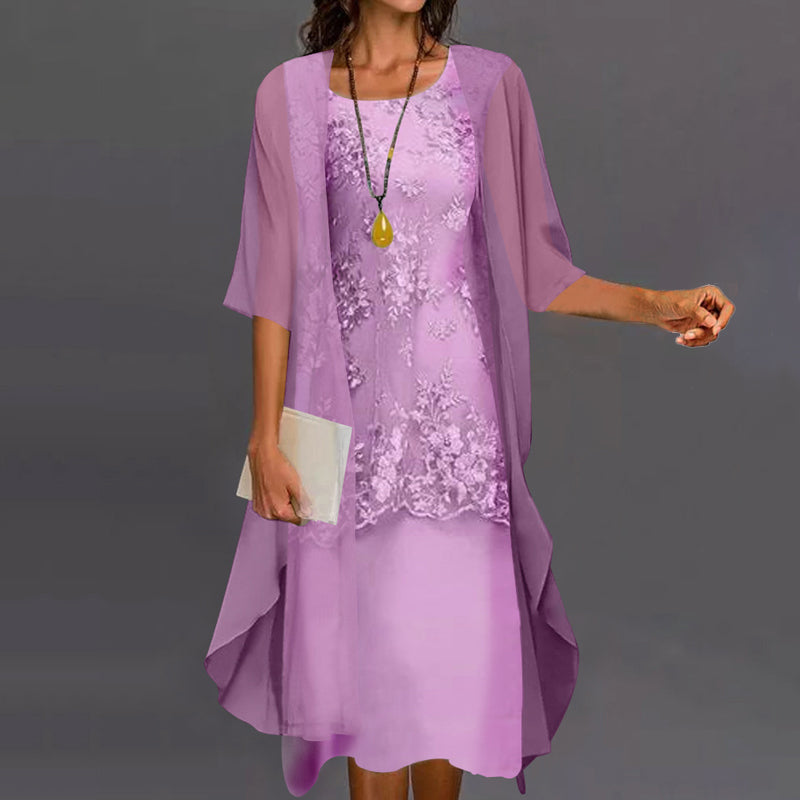 Elegantes zweiteiliges Kleid – für Party und Alltag