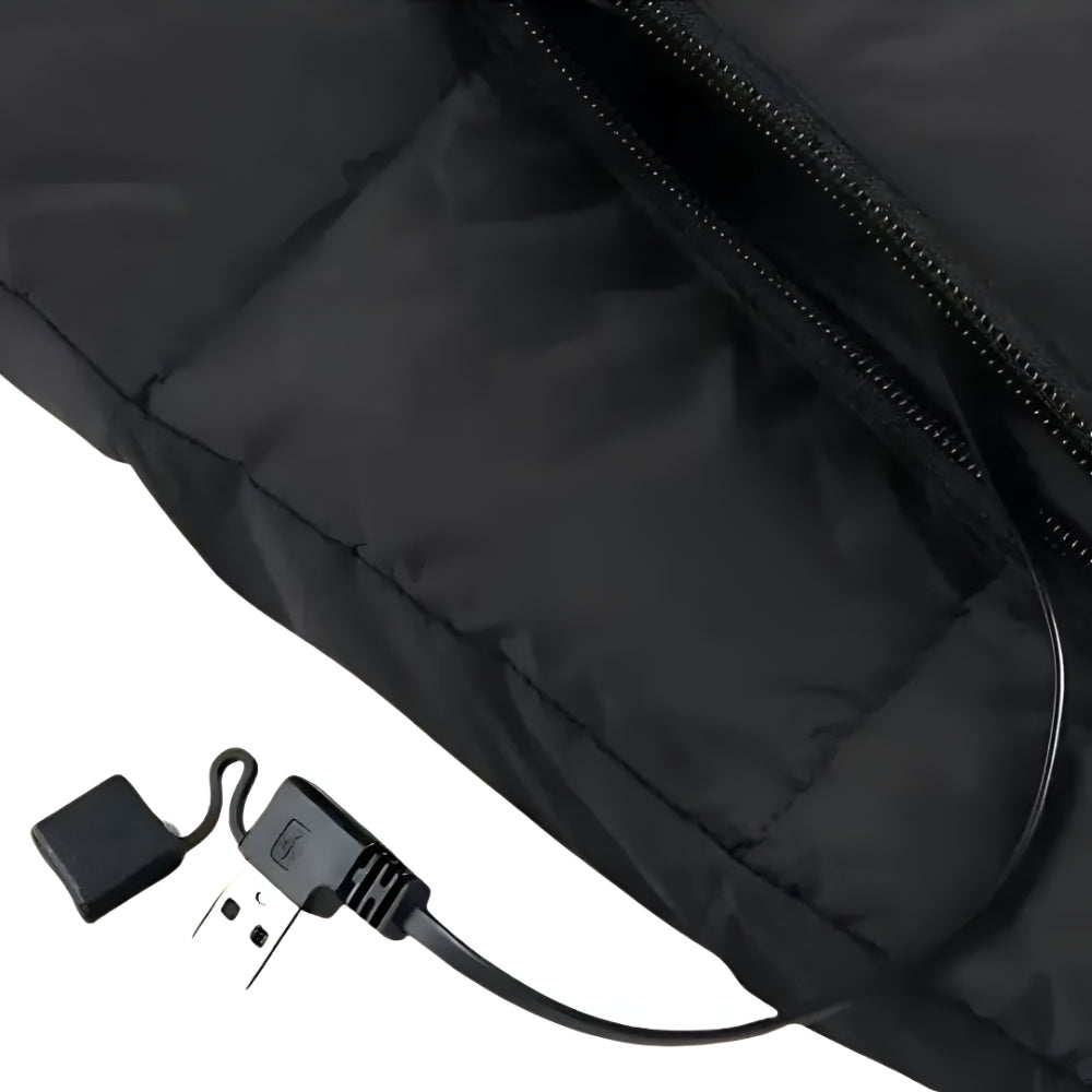 Elektrisch beheizbare Damen-Weste für den Winter und Outdoor