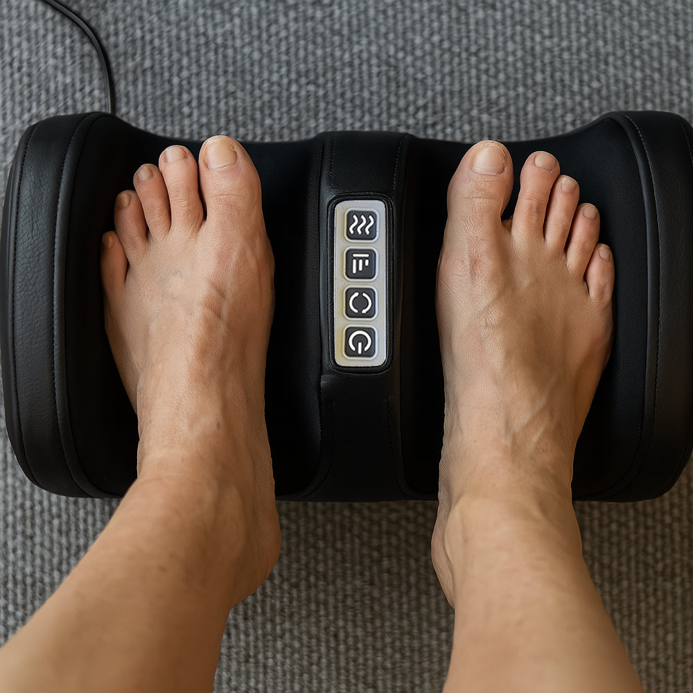 Elektrische Massagematte mit Wärmefunktion und 10 Zonen – vollkommene Entspannung vom Nacken bis zu den Füßen