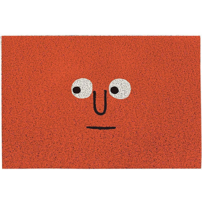 Emoji-Fußmatte mit rutschfester Unterseite für Flur und Eingangsbereich