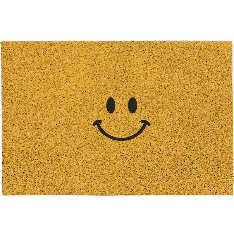 Emoji-Fußmatte mit rutschfester Unterseite für Flur und Eingangsbereich