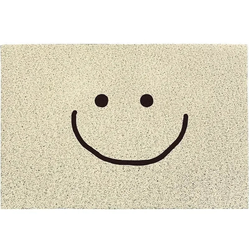 Emoji-Fußmatte mit rutschfester Unterseite für Flur und Eingangsbereich