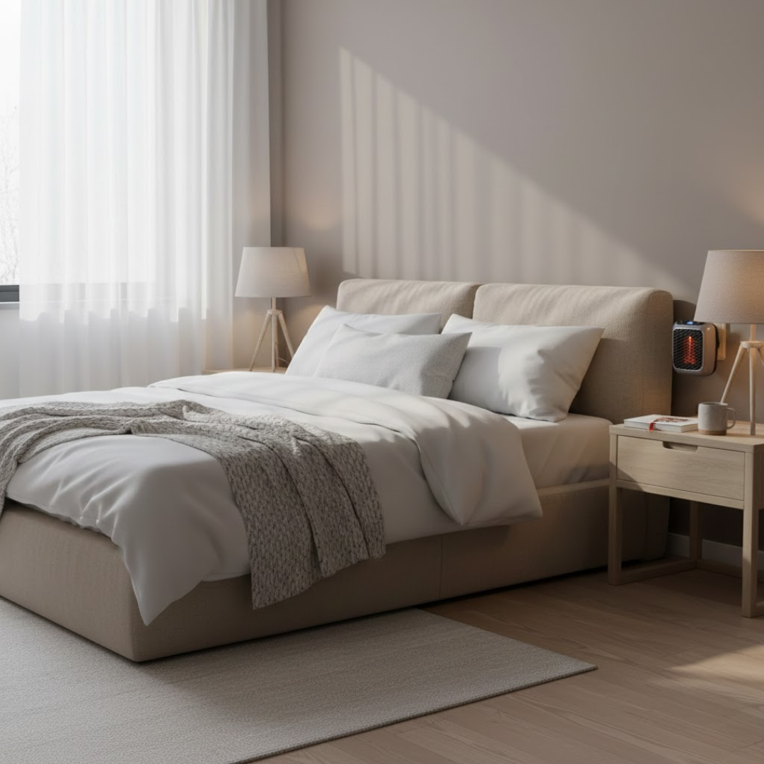 Energiesparender Heizlüfter mit modernem Design