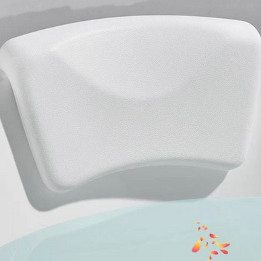 Ergonomisches Badewannenkissen mit weichem Organosilikon