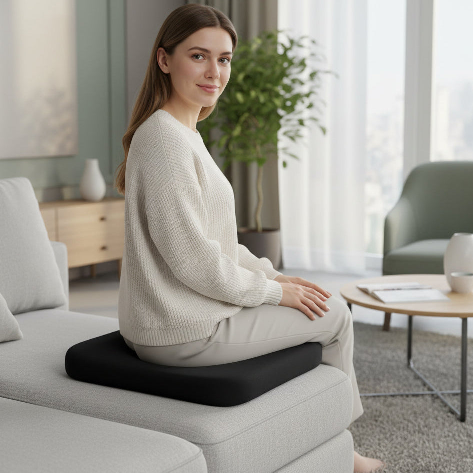 Ergonomisches, rutschfestes Sitzkissen für täglichen Sitzkomfort
