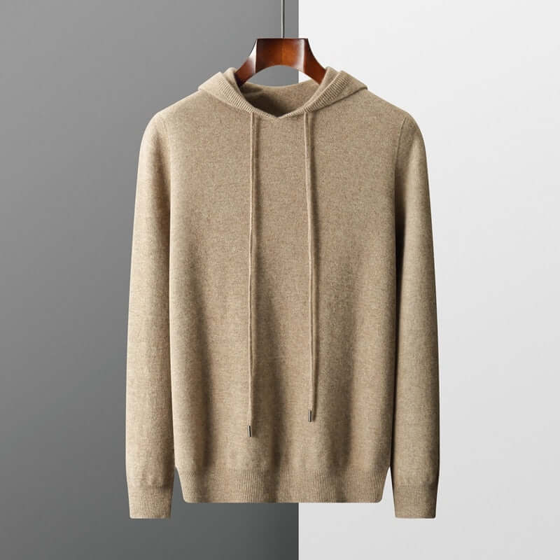 Exklusiver Strickhoodie für Herren – weich, stilvoll und warm