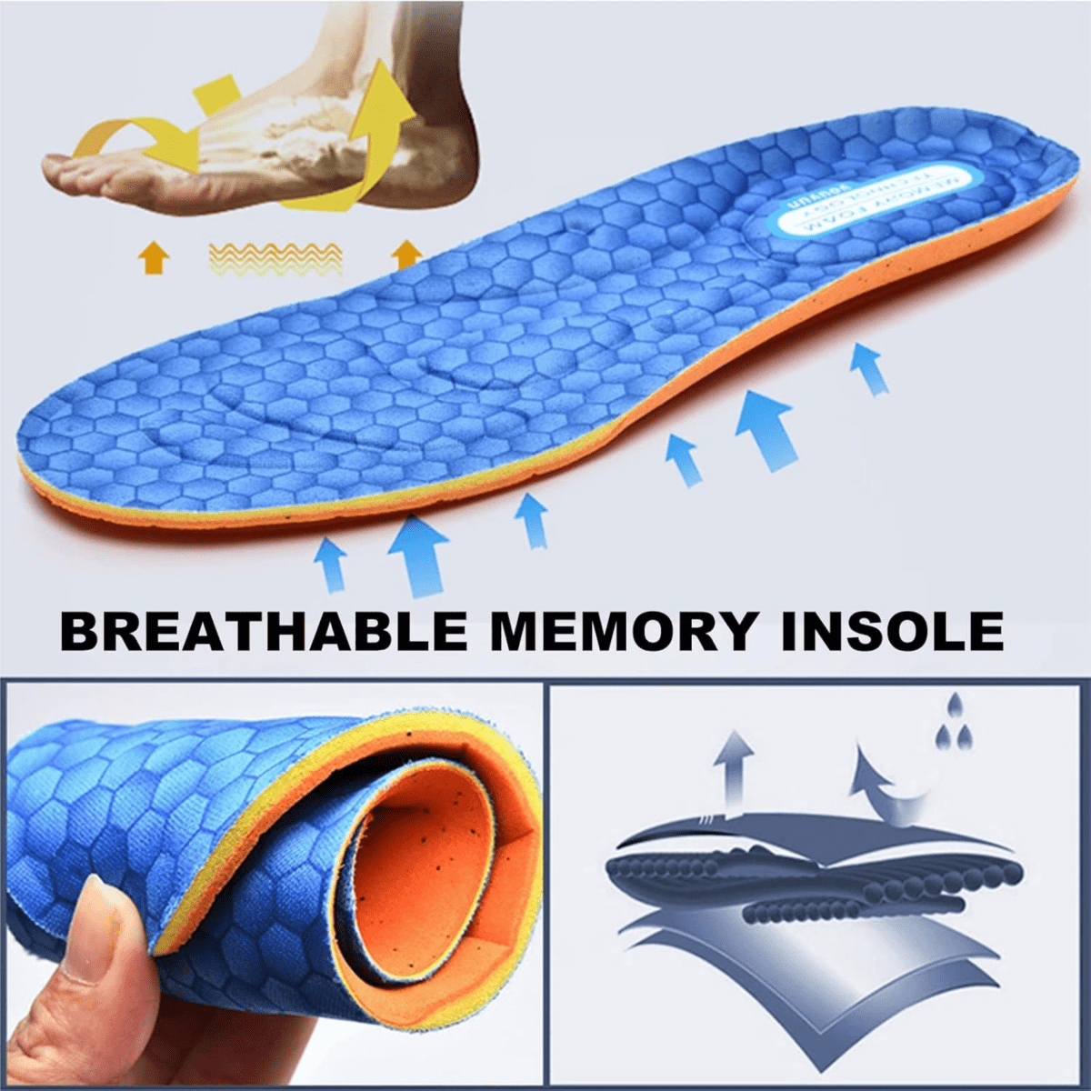 Extra breite Diabetikerschuhe mit Memory-Schaum – Druckentlastend und komfortabel