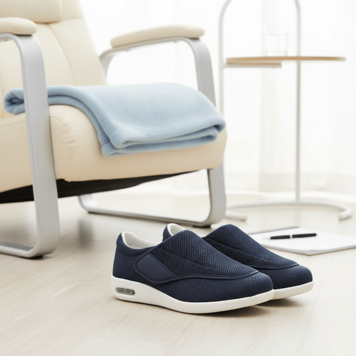 Extra breite Diabetikerschuhe mit Memory-Schaum – Druckentlastend und komfortabel