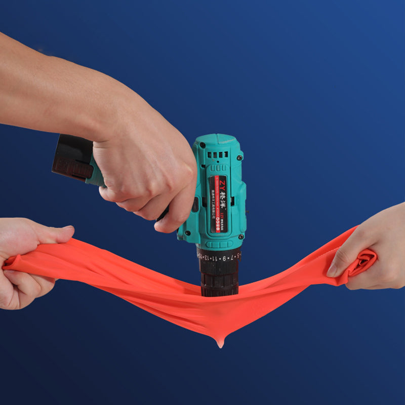 Extralange und dicke Latex-Spülhandschuhe mit Fleece