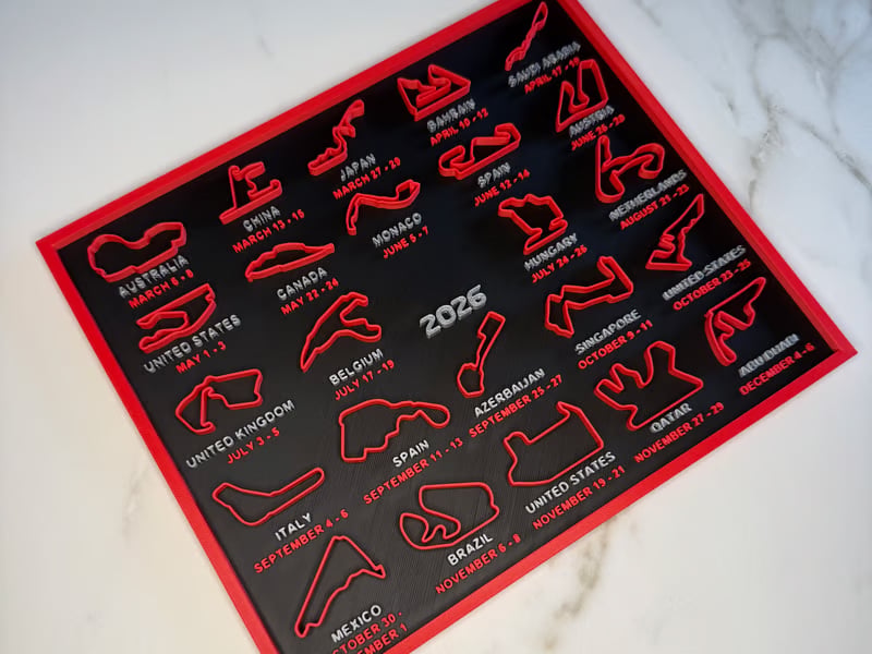 F1-Kalender 2026