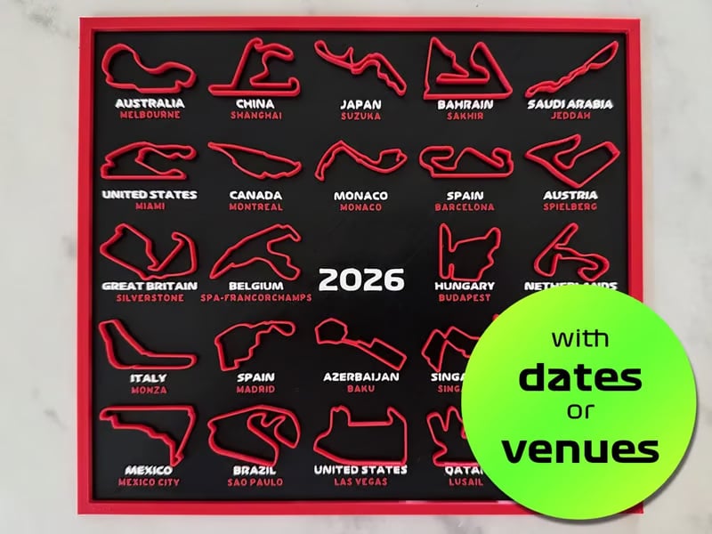 F1-Kalender 2026