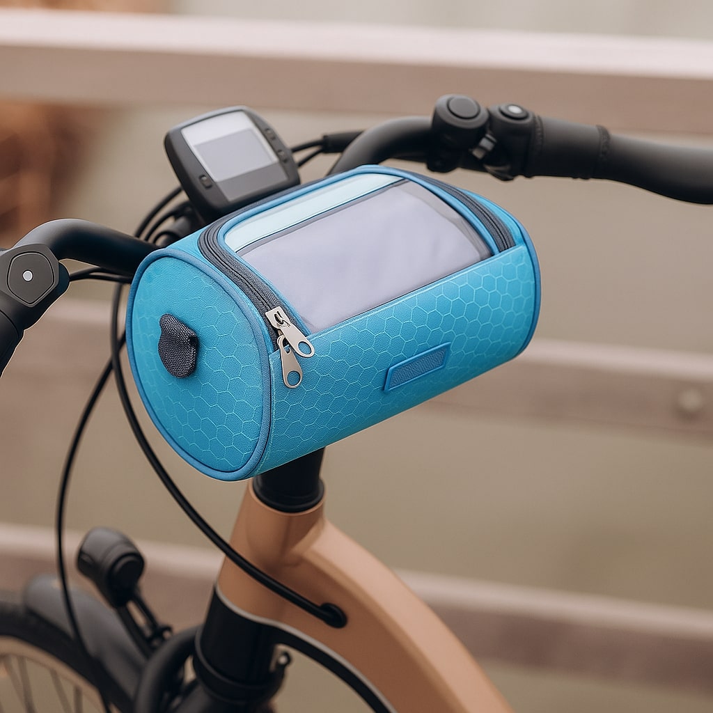 Fahrradtasche | Touchscreen-kompatibel | Universelles Klettverschluss-System | Ridepocket
