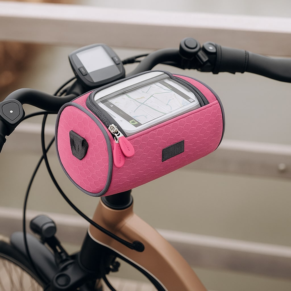 Fahrradtasche | Touchscreen-kompatibel | Universelles Klettverschluss-System | Ridepocket