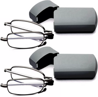 Faltbare Lesebrille mit Etui für Damen und Herren – Tragbares Design
