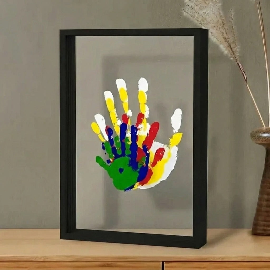 Familienporträt – Handabdruck-Porträt als Geschenk