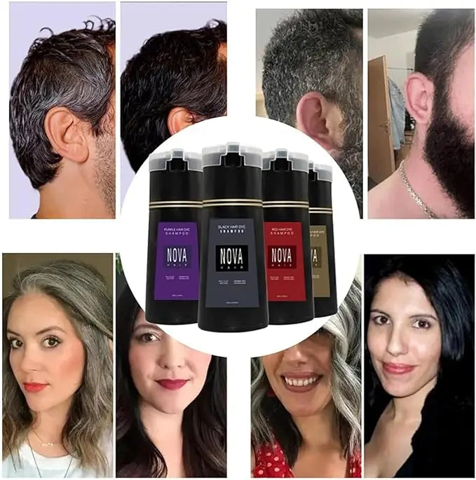 Färbendes Pflegeshampoo