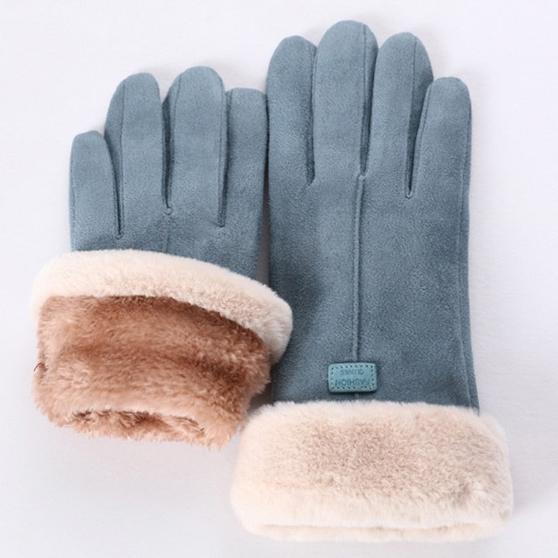 Gefütterte Thermohandschuhe | Wunderschön warme Handschuhe