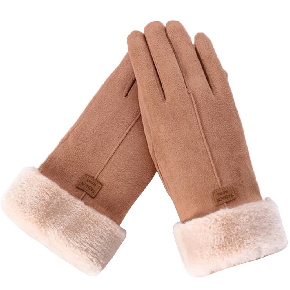Gefütterte Thermohandschuhe | Wunderschön warme Handschuhe