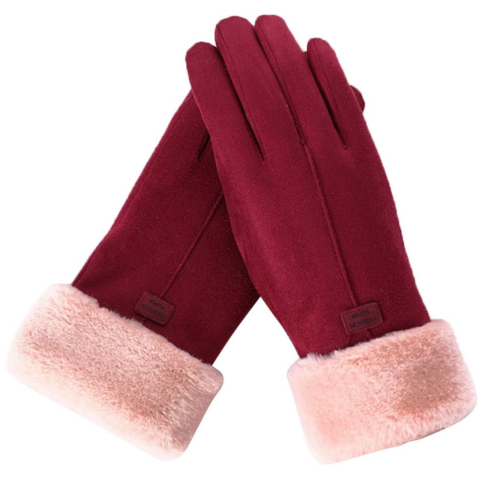 Gefütterte Thermohandschuhe | Wunderschön warme Handschuhe