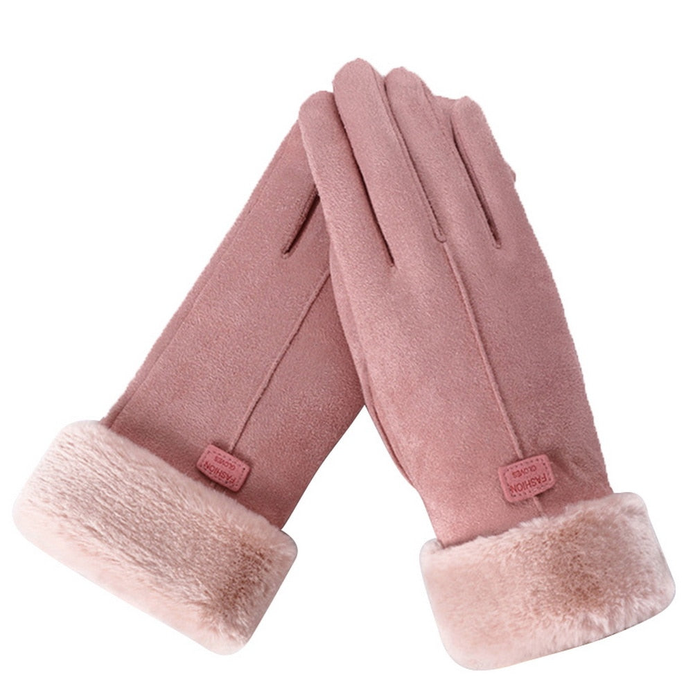 Gefütterte Thermohandschuhe | Wunderschön warme Handschuhe
