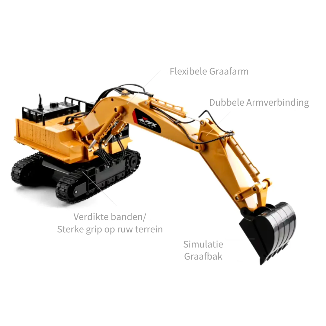 Ferngesteuerter Bagger – Spielen, Graben & Bauen wie ein Profi