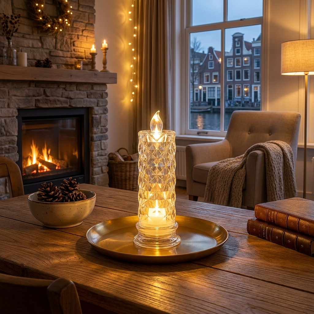 Flammenlose LED-Kerze