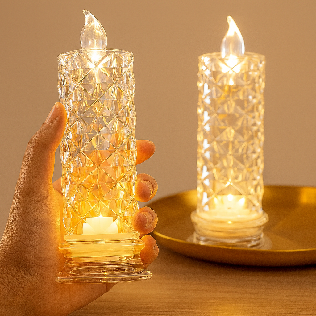 Flammenlose LED-Kerze