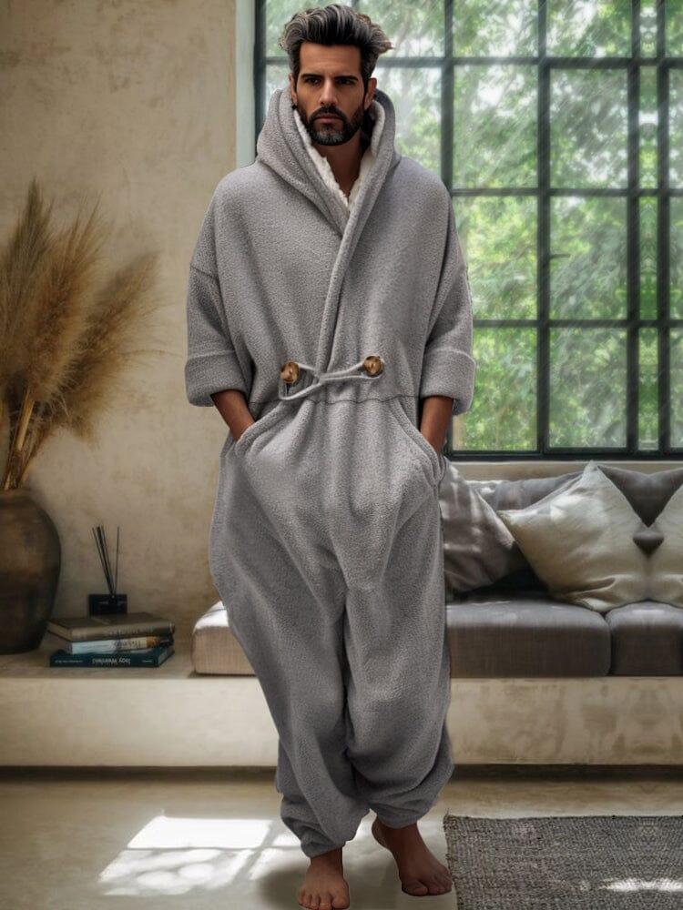 Fleecegefütterter Thermo-Jumpsuit