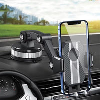 FlexMount Auto-Handyhalterung | Starker Saugnapf | 360°-Drehung | Einhandbedienung