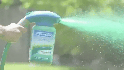 Flüssigsamen-Rasenspray Hydro Mousse | Einfache Anwendung für lückenhaften Rasen & stark beanspruchte Flächen