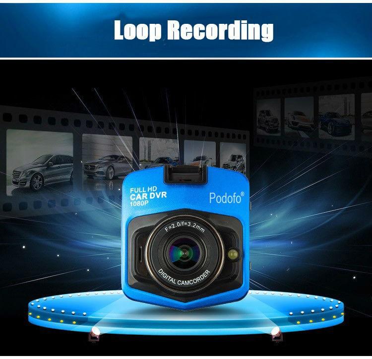 Full HD 1080P Dashcam + 16GB Karte
