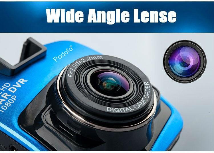 Full HD 1080P Dashcam + 16GB Karte