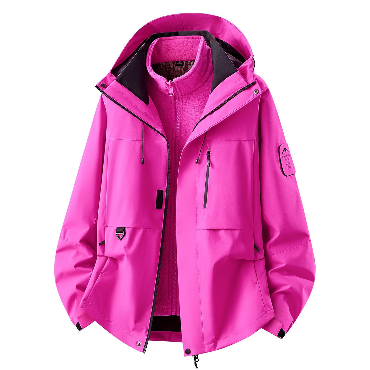 Funktionale Outdoorjacke für Damen mit Taschen