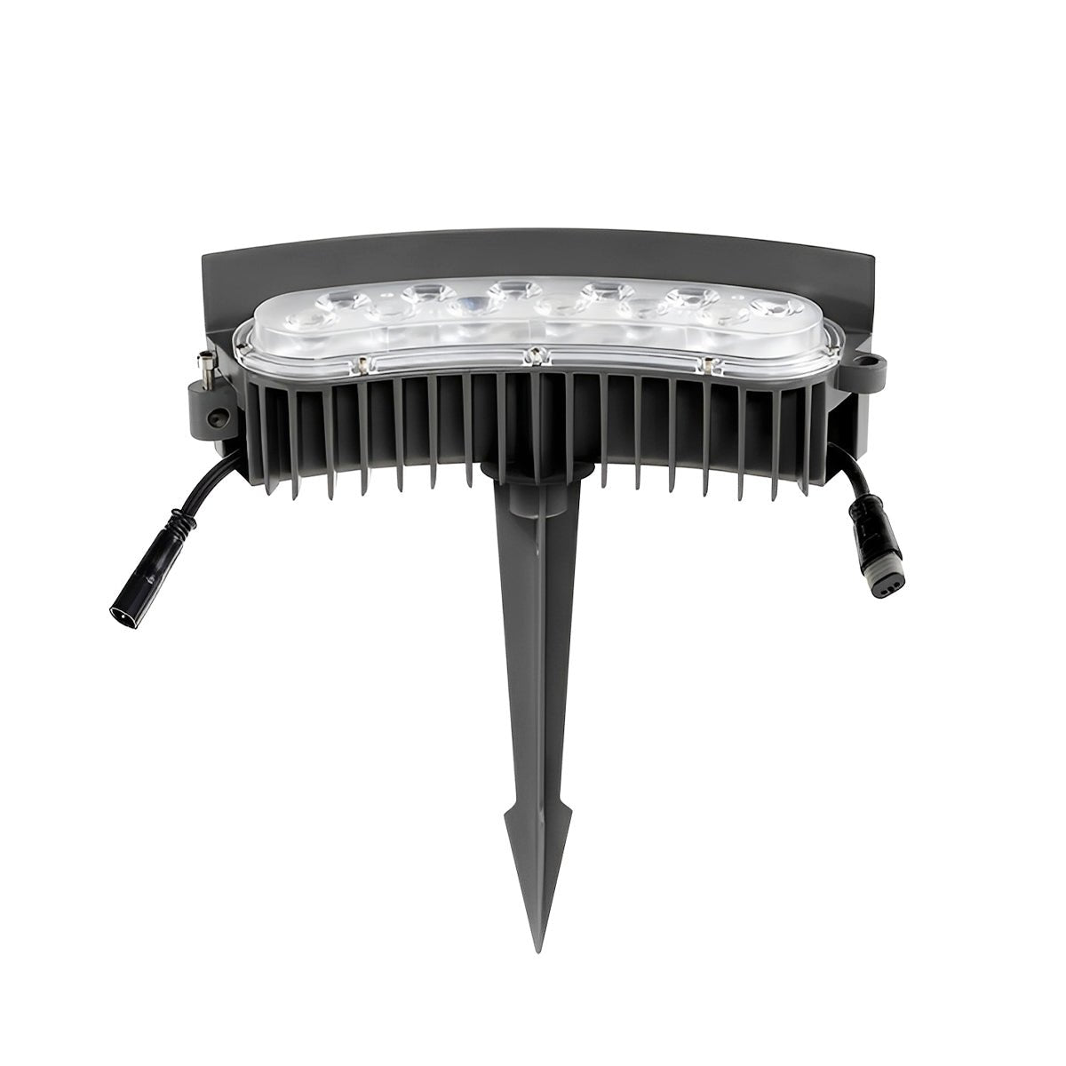 Garten-LED-Bogenstrahler mit Erdspieß, 12W, RGB Warmweiß, IP65