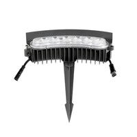 Garten-LED-Bogenstrahler mit Erdspieß, 12W, RGB Warmweiß, IP65