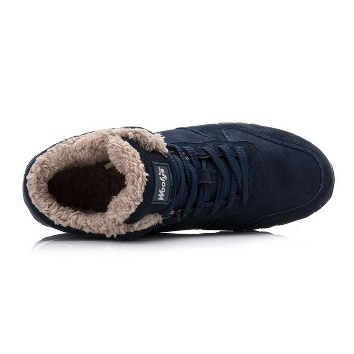 Gefütterte Sneaker-Boots für warme Füße