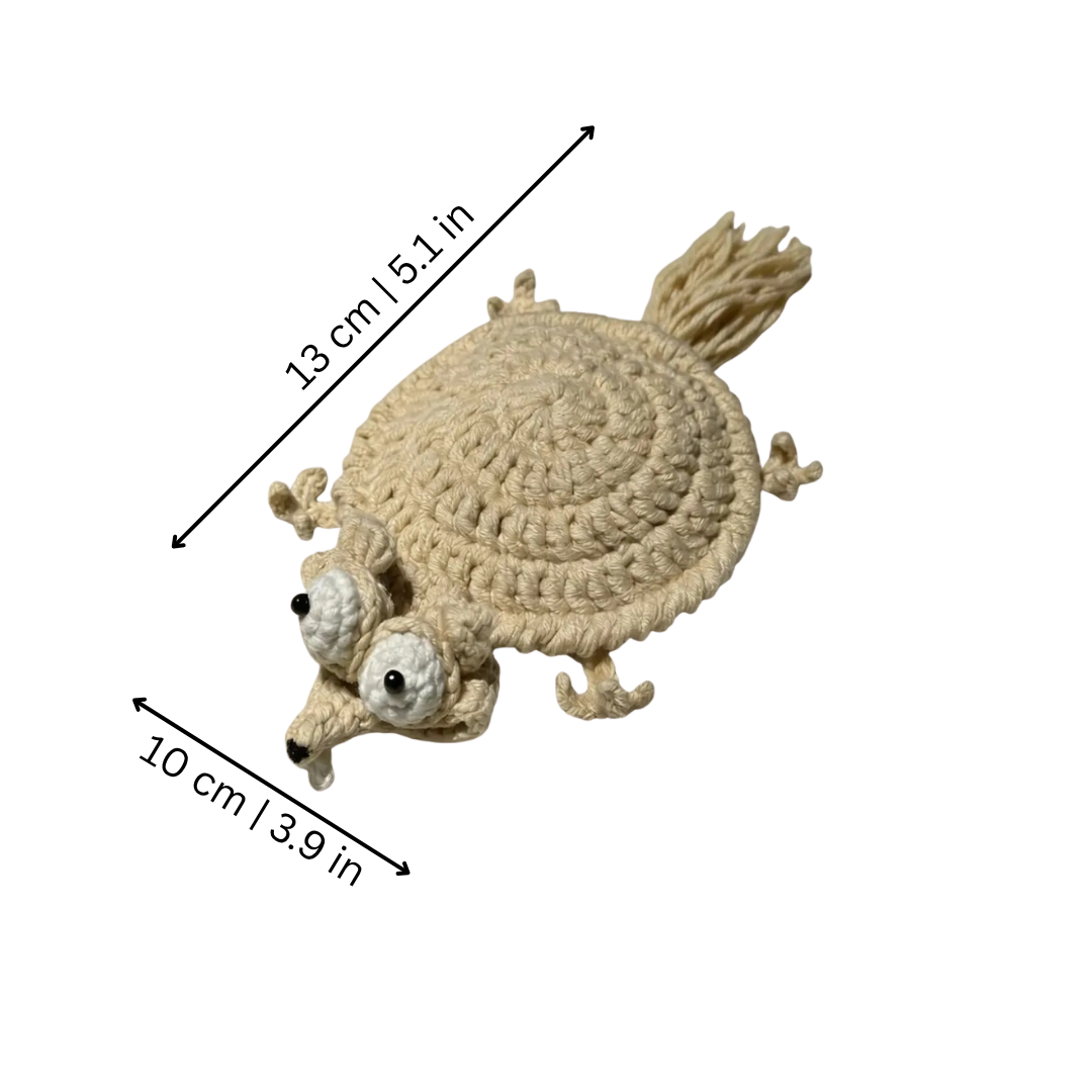 Gehäkelte Untersetzer im Tier-Design