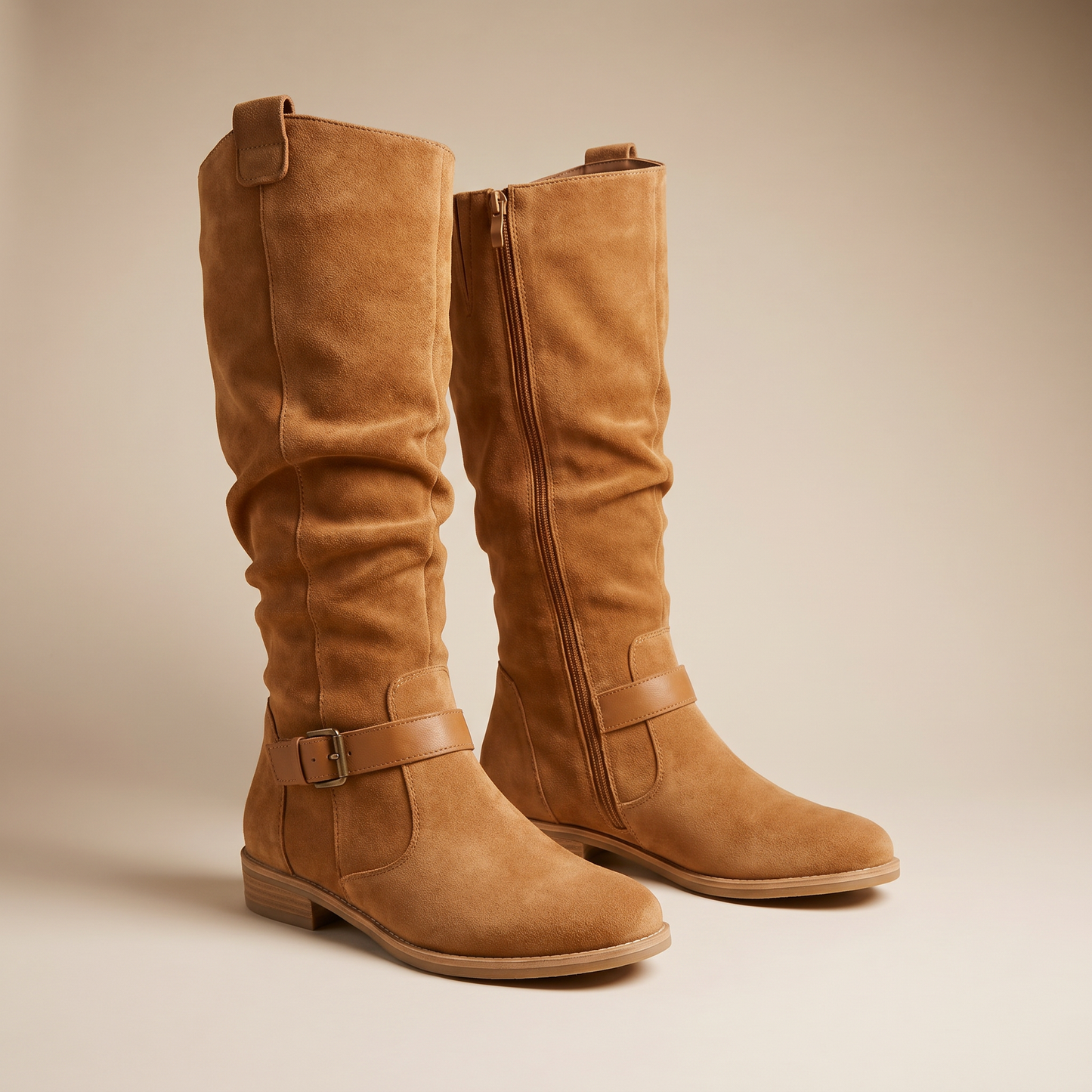 Gelenkschonende und flexible Lederstiefel für Damen | Anschmiegsame Alltagsstiefel