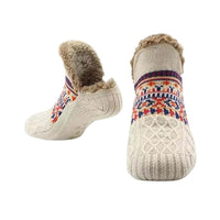 Gemütliche Anti-Rutsch-Socken für warme Füße