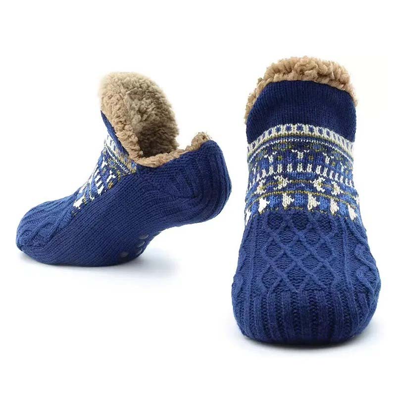 Gemütliche Anti-Rutsch-Socken für warme Füße