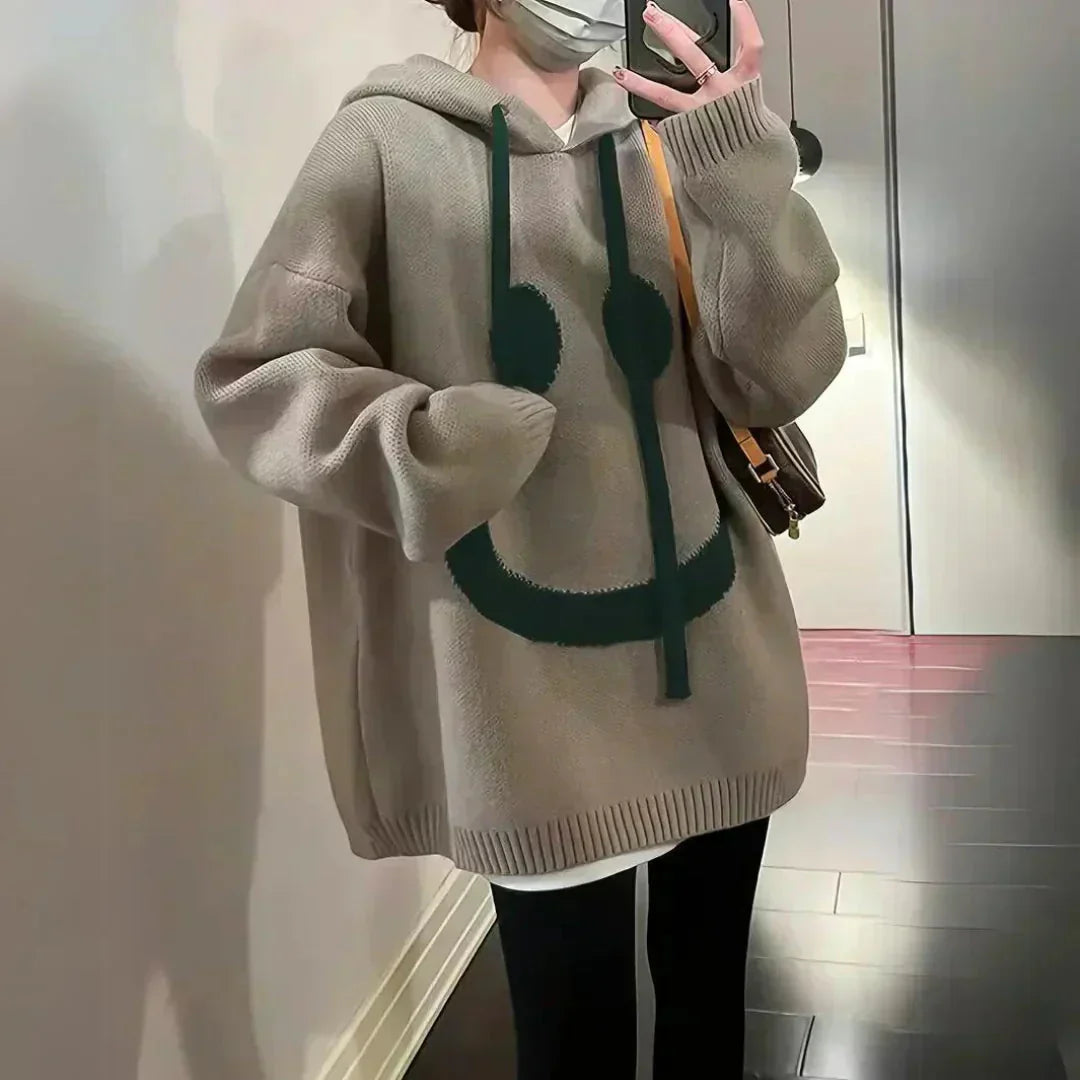 Gemütlicher Oversize-Kapuzenpullover