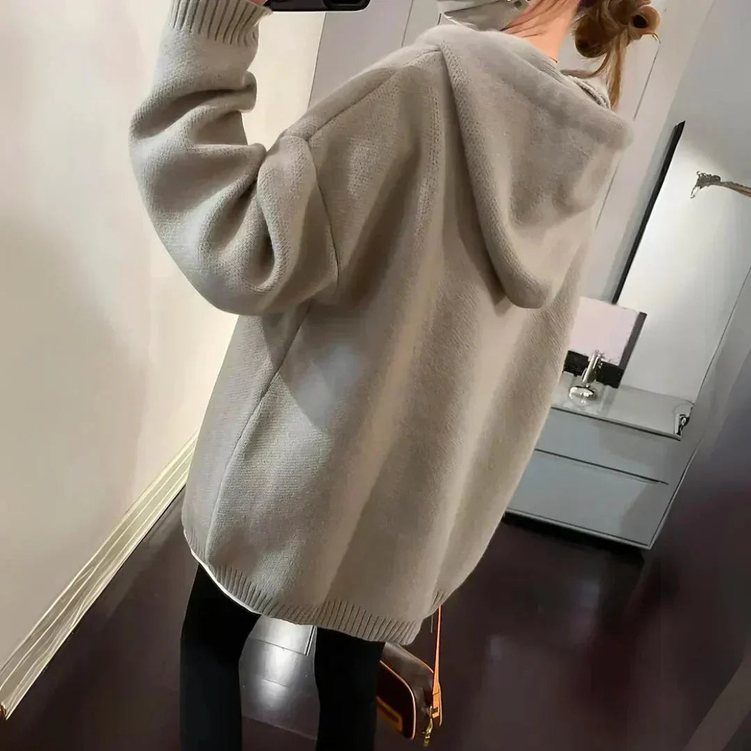 Gemütlicher Oversize-Kapuzenpullover