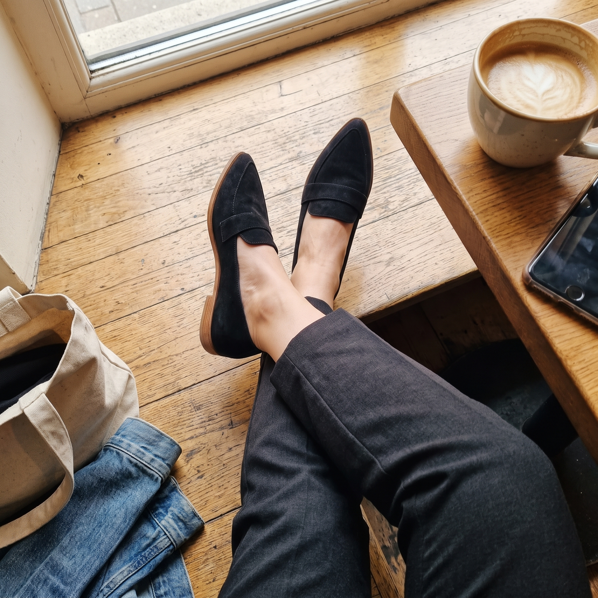 Gepolsterte Damen-Loafer | Italienisch inspirierte Alltagsschuhe