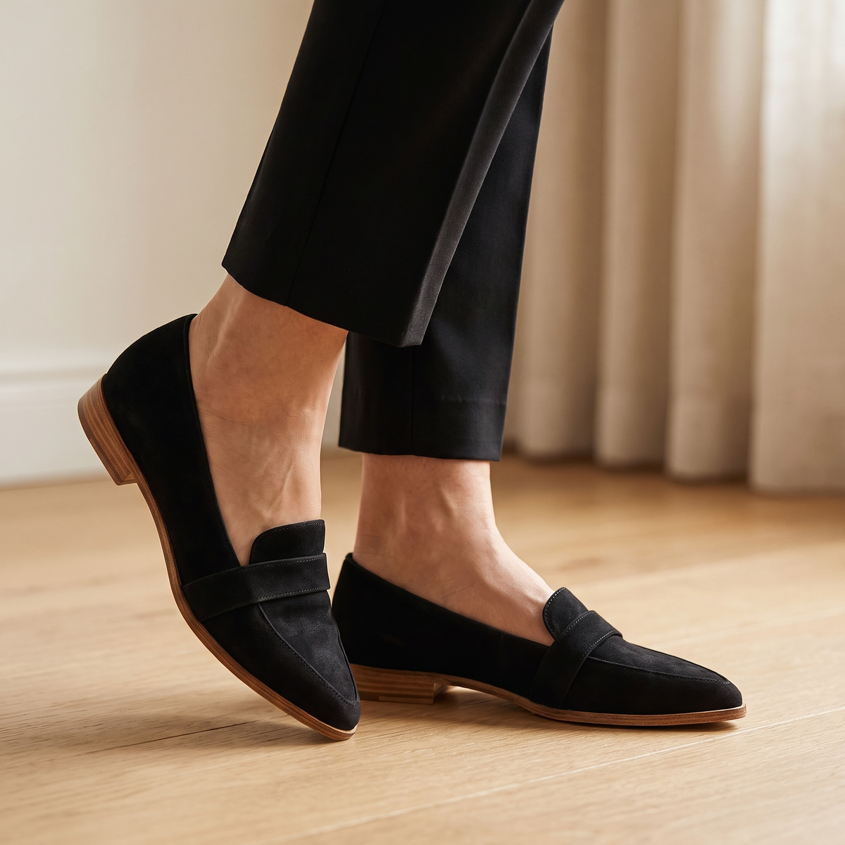 Gepolsterte Damen-Loafer | Italienisch inspirierte Alltagsschuhe