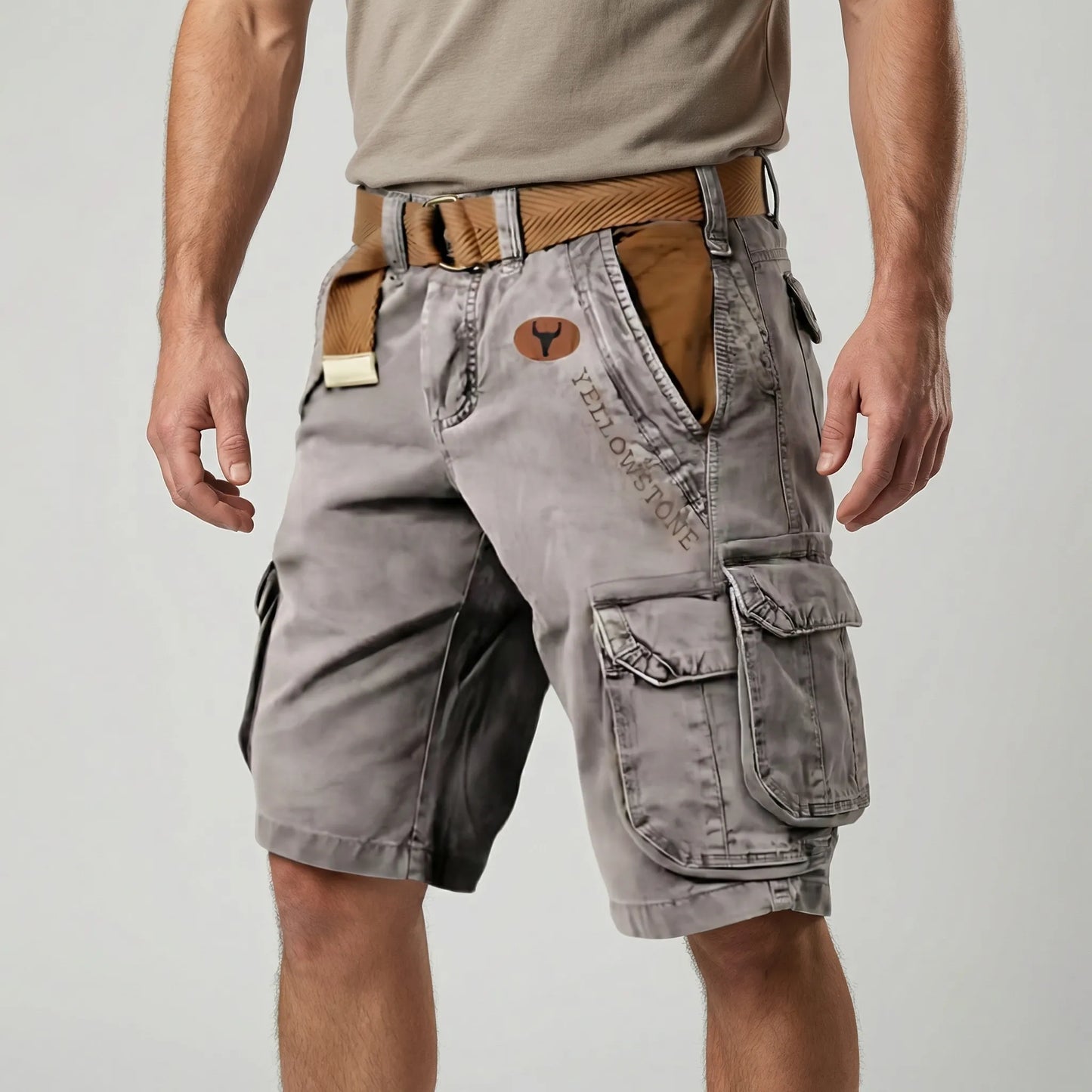 Geräumige Cargo-Shorts für aktive Herren
