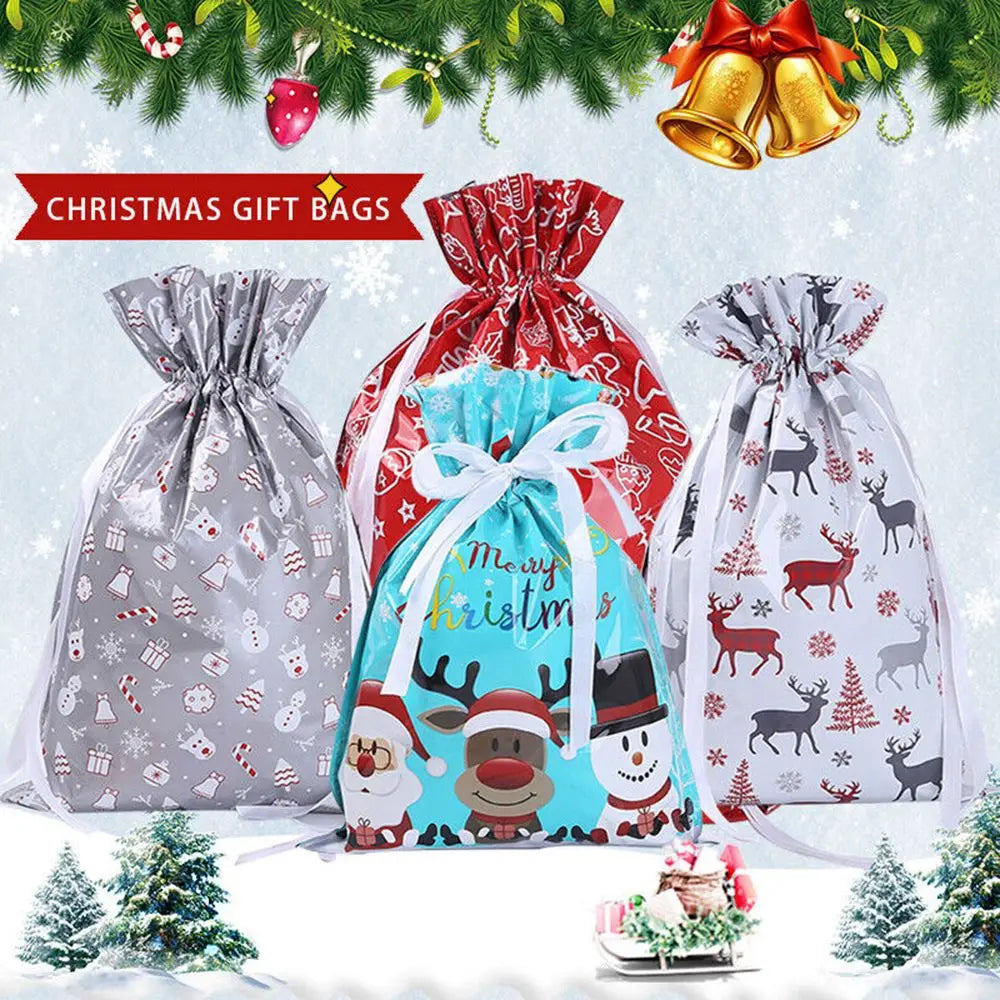 Geschenkbeutel mit Kordelzug, 5er-Pack