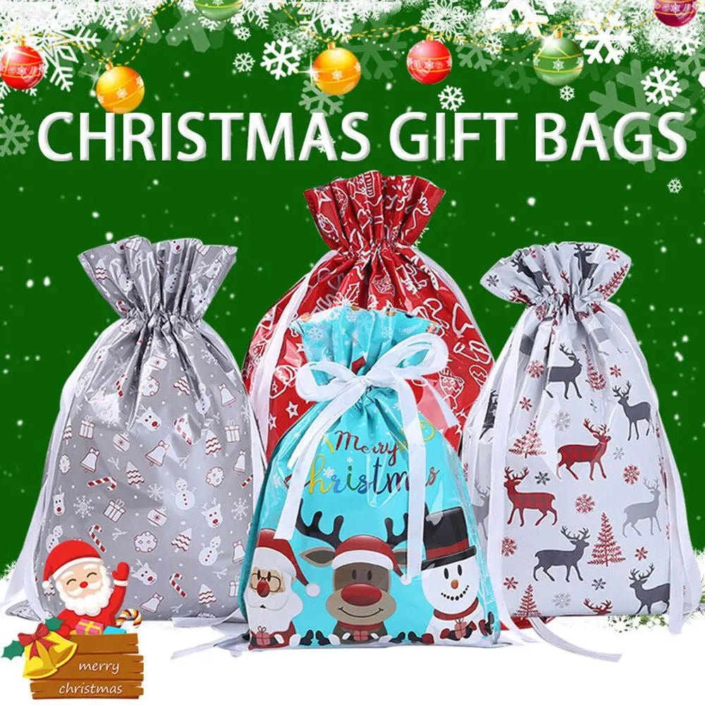 Geschenkbeutel mit Kordelzug, 5er-Pack