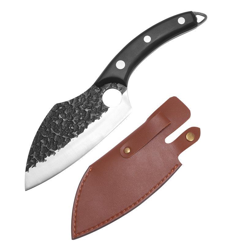 Geschmiedetes Wikinger-Kochmesser für Hobbyköche und Profis
