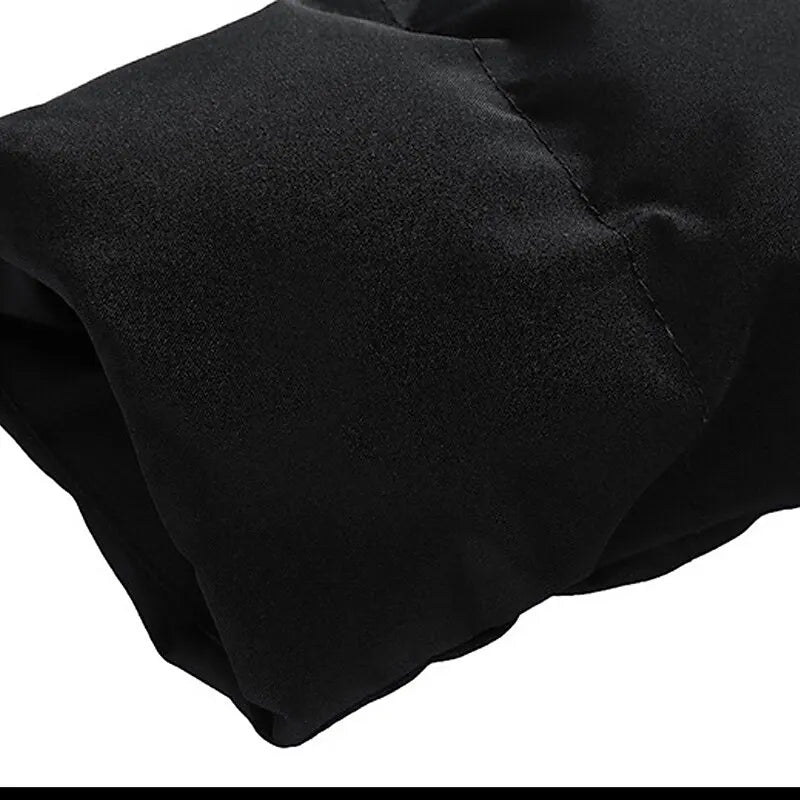 Gesteppte Puffer-Jacke für Herren mit Kapuze