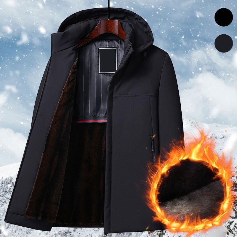 Gesteppter Thermoparka zum Schutz vor kalter Witterung